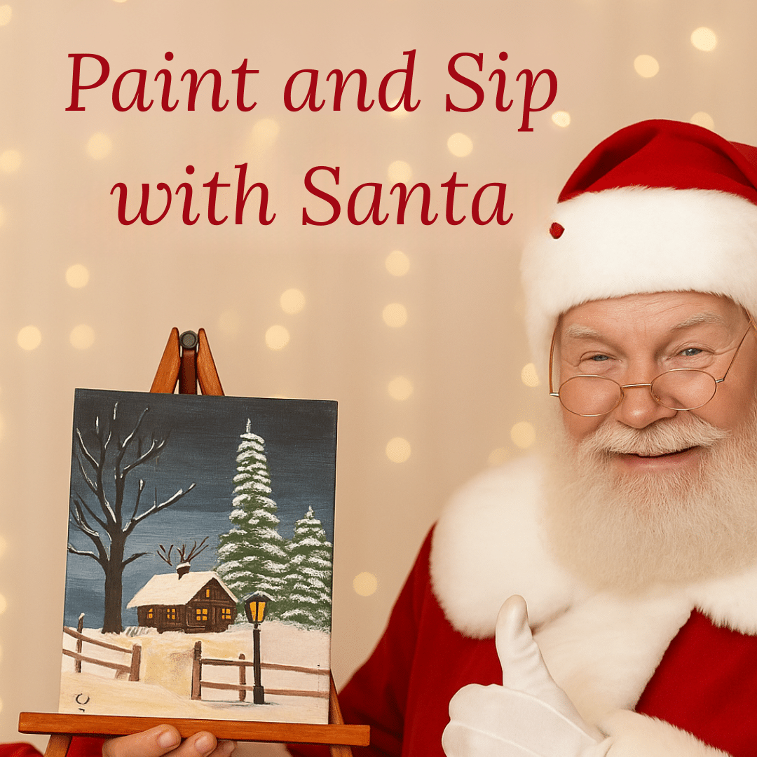 Home for the Holidays - Paint and Sip Near Rouse Hill | Colourful Wine, Tallawong