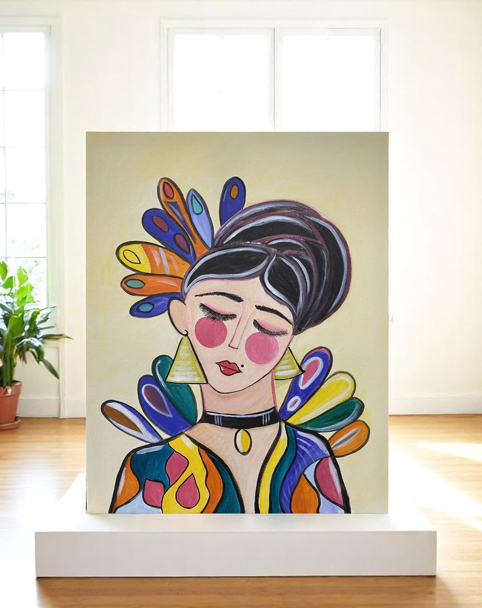 Tatiana - Paint and Sip Near Rouse Hill | Colourful Wine, Tallawong