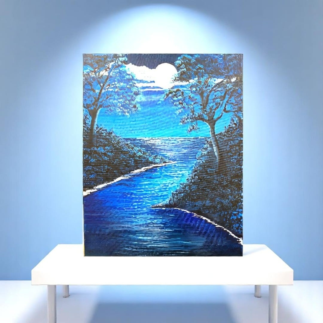 Tranquility - Paint and Sip Near Rouse Hill | Colourful Wine, Tallawong