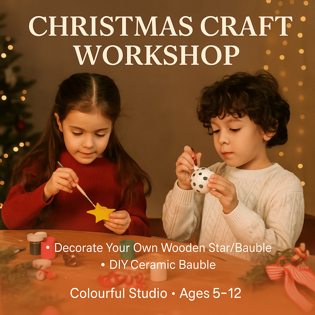 Kids Christmas Craft Workshops | Colourful Wine
