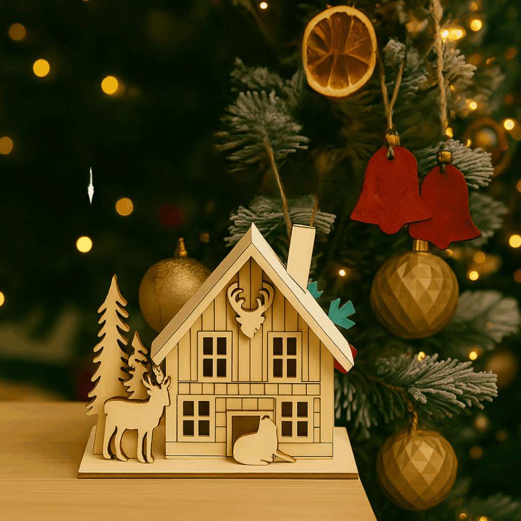 Christmas Craft & Paint Night – Paint Your Own Cottage & Ornaments