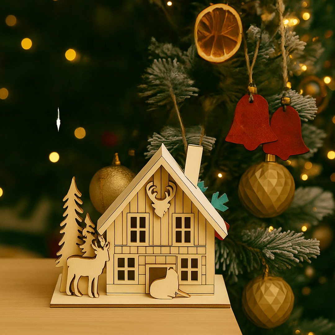 Christmas Craft & Paint Night – Paint Your Own Cottage & Ornaments
