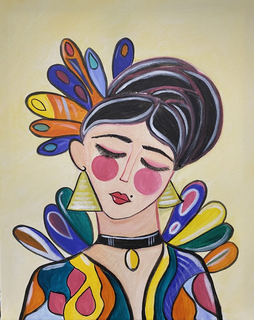 Paint and Sip -Tatiana | Colourful Wine