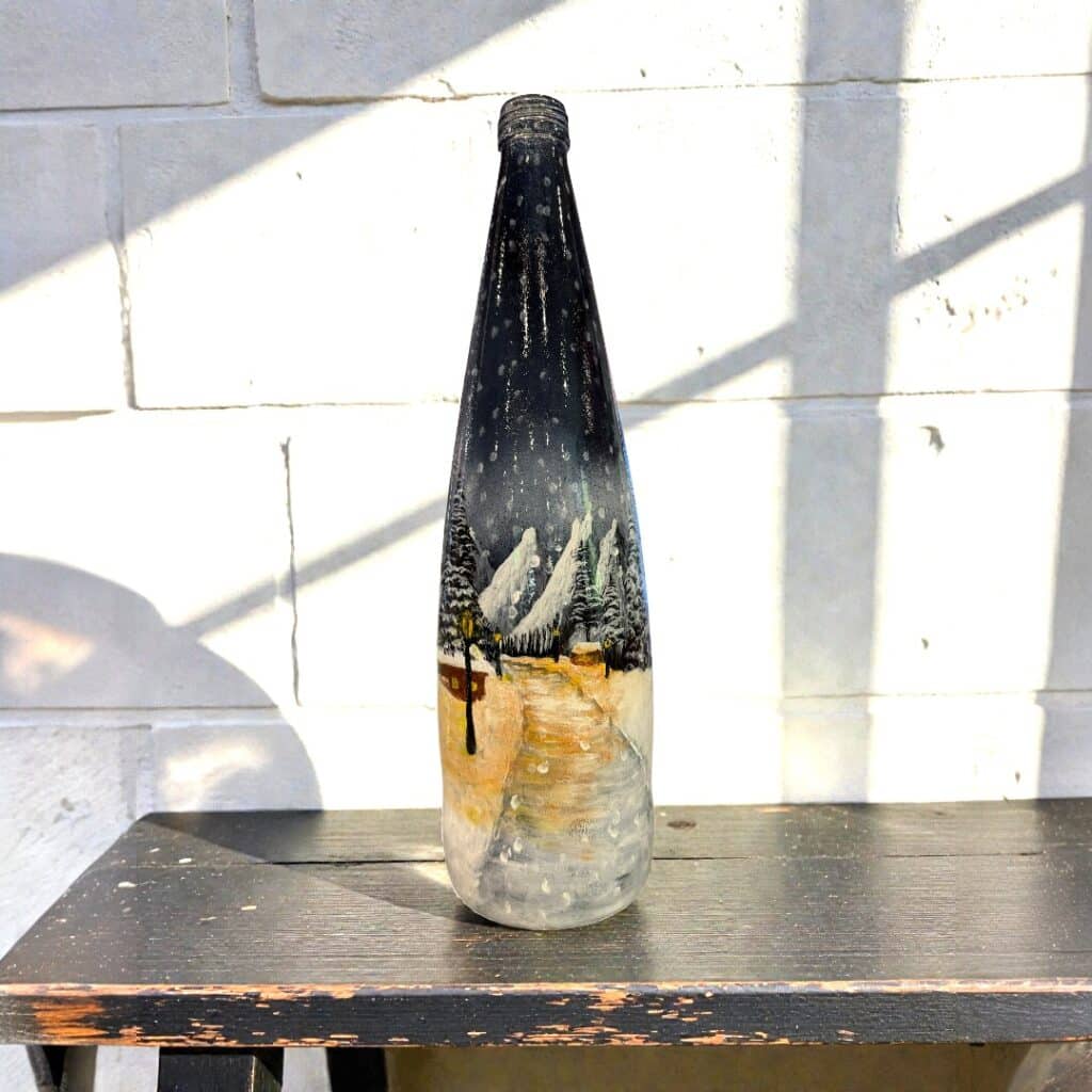 Bottle Painting Workshop | Colourful Wine