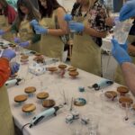 Resin art vs paint and sip workshop comparison at Colourful Wine Tallawong