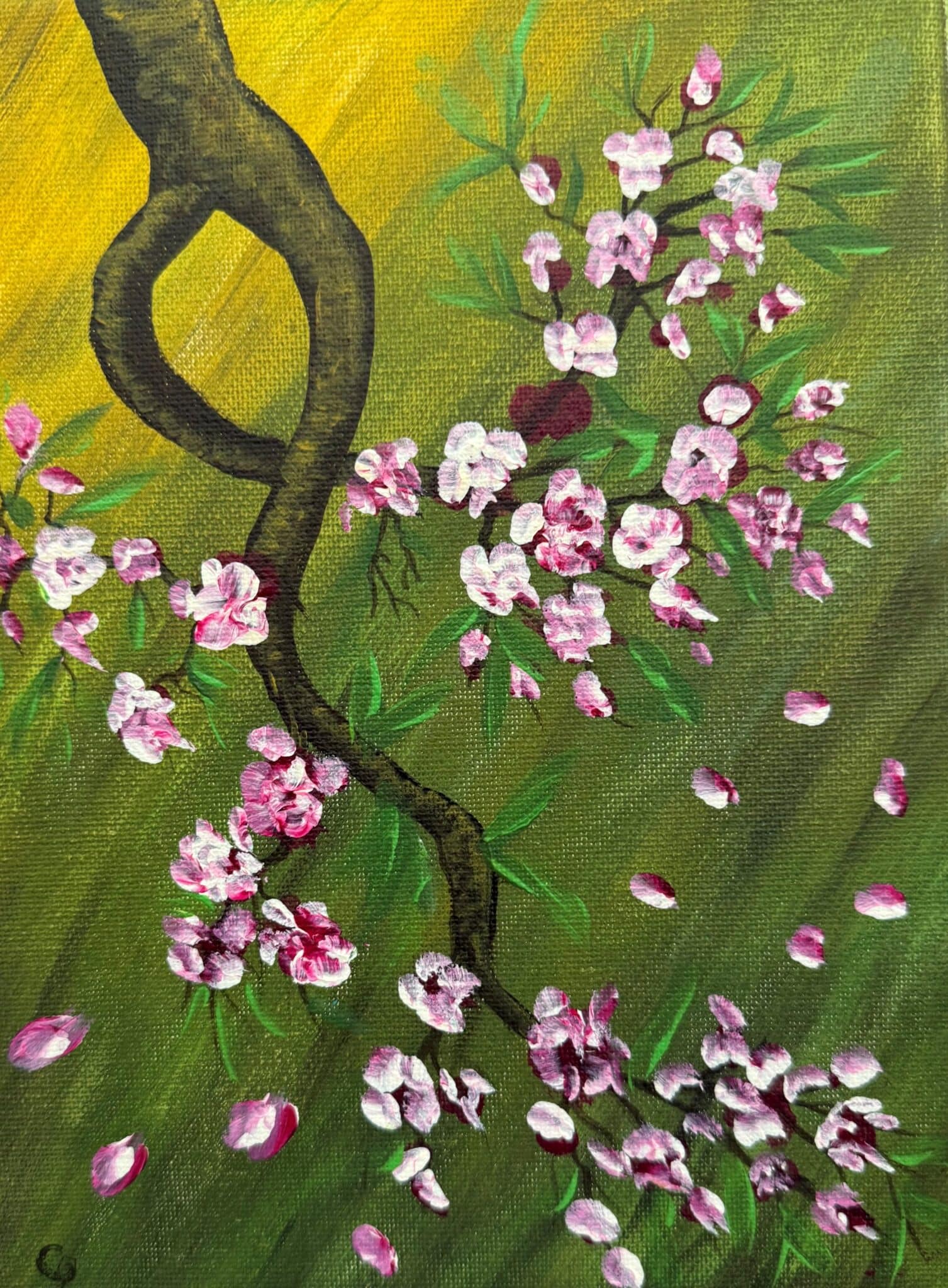 Paint and Sip – Twisted Blossom | Colourful Wine