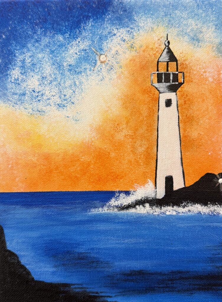 Paint and Sip – The Lookout | Colourful Wine