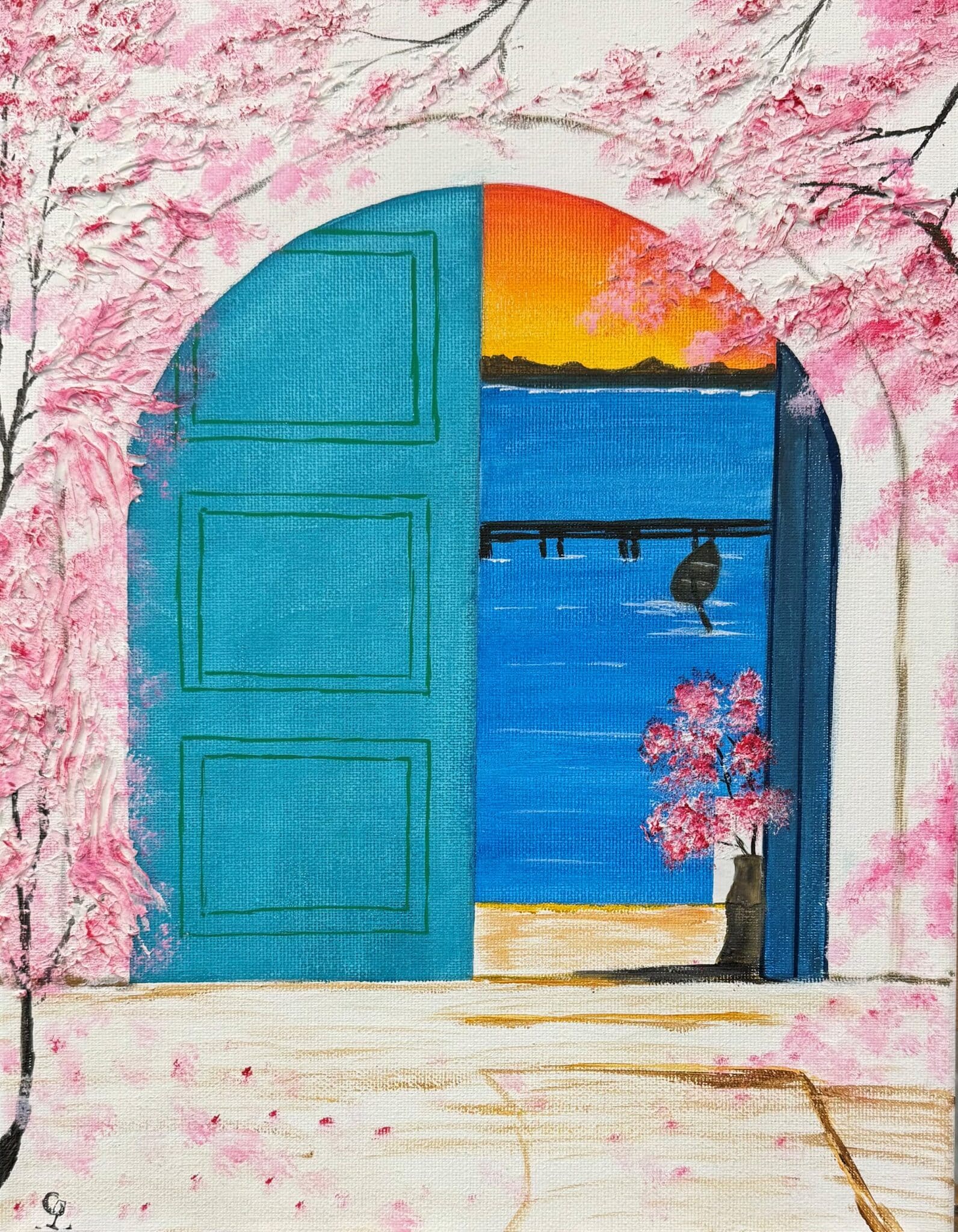 Paint and Sip – Here We Go Again | Colourful Wine