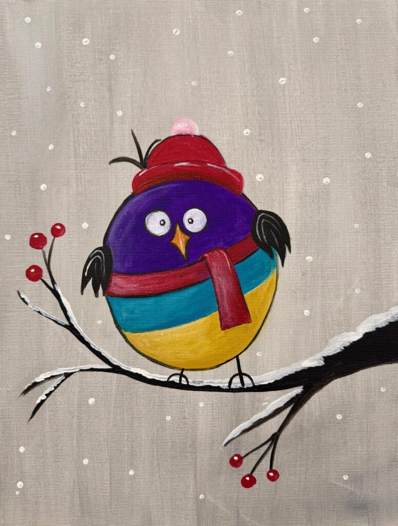 Paint and Sip – Stay Cozy | Colourful Wine