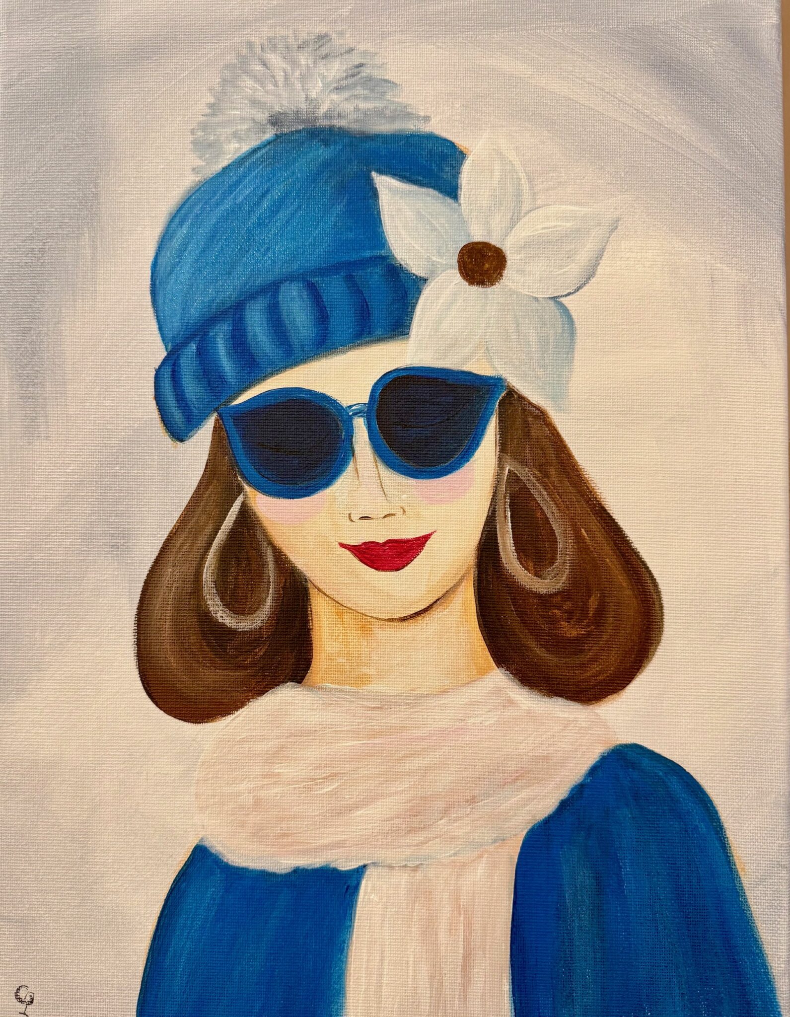 Paint and Sip – Winter Chic | Colourful Wine Tallawong