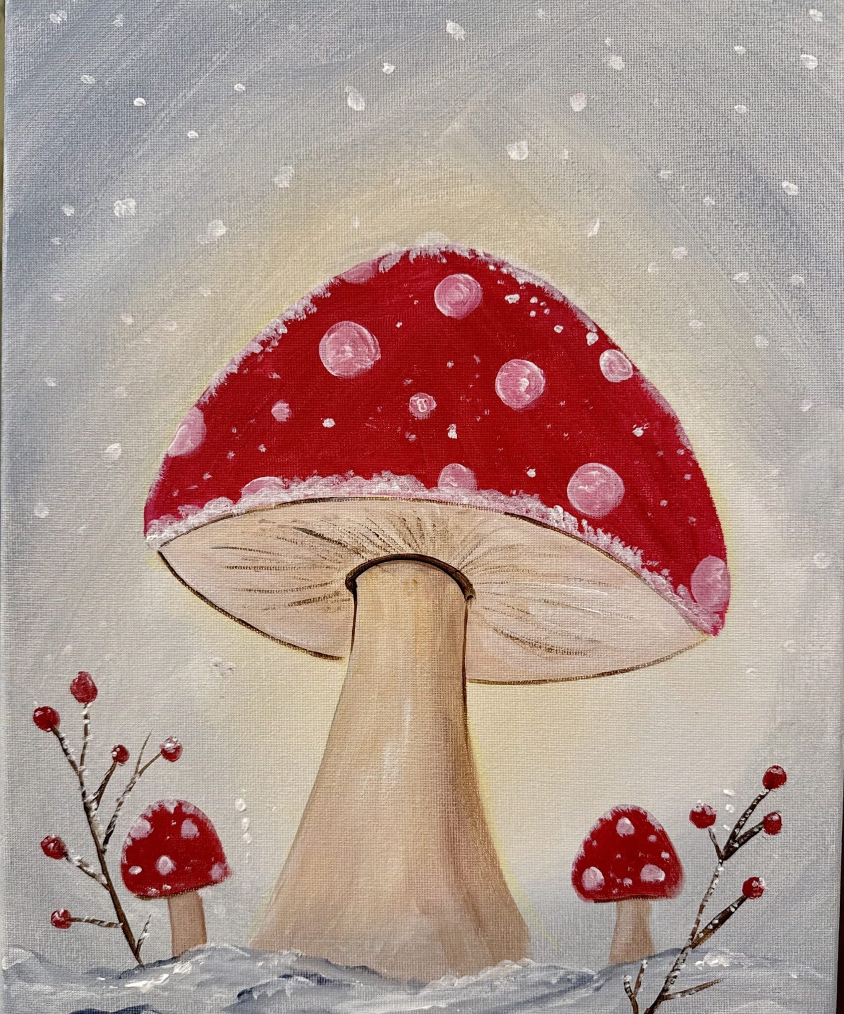 Paint and Sip – Winter Magic | Colourful Wine