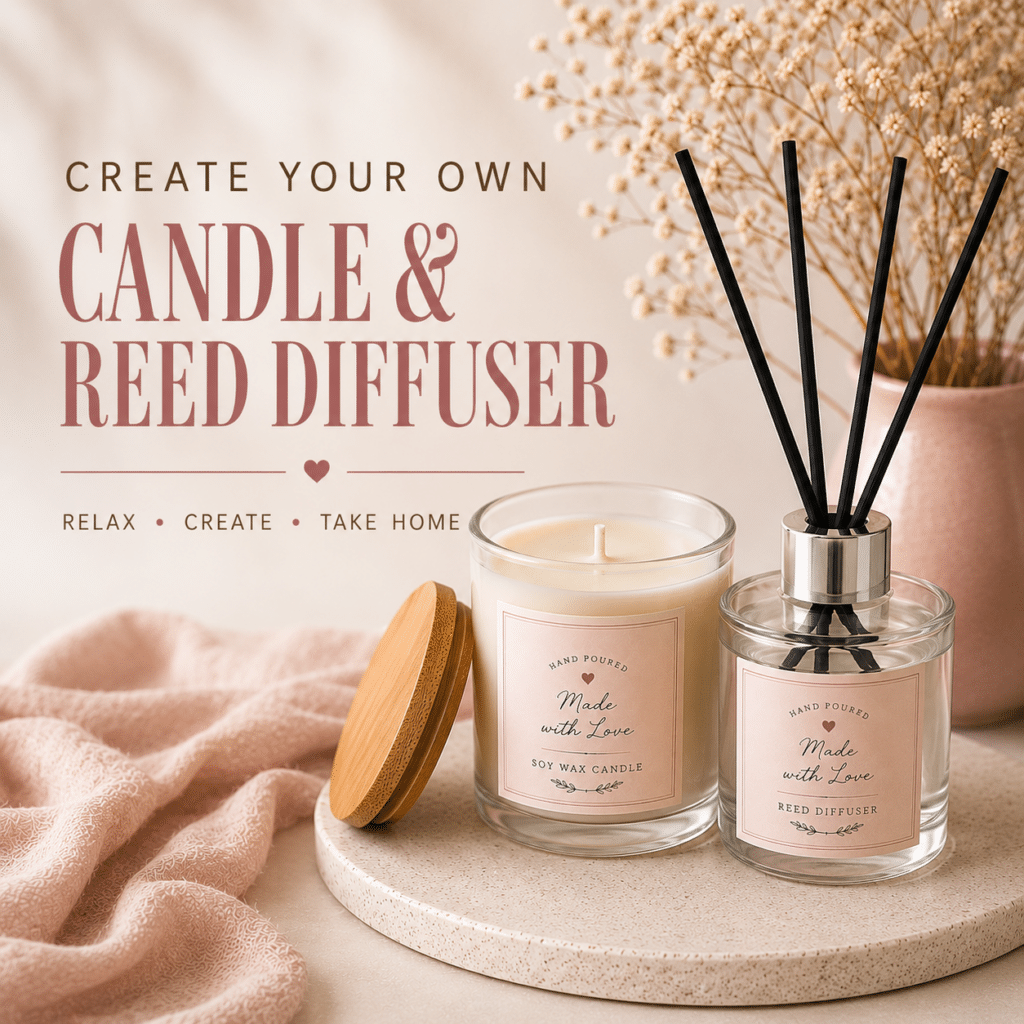 Create Your Own Home Fragrance Workshop | Colourful Wine