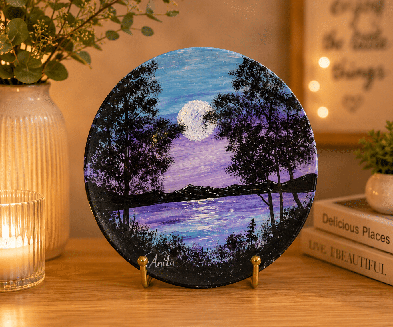 Decorative Plate Painting