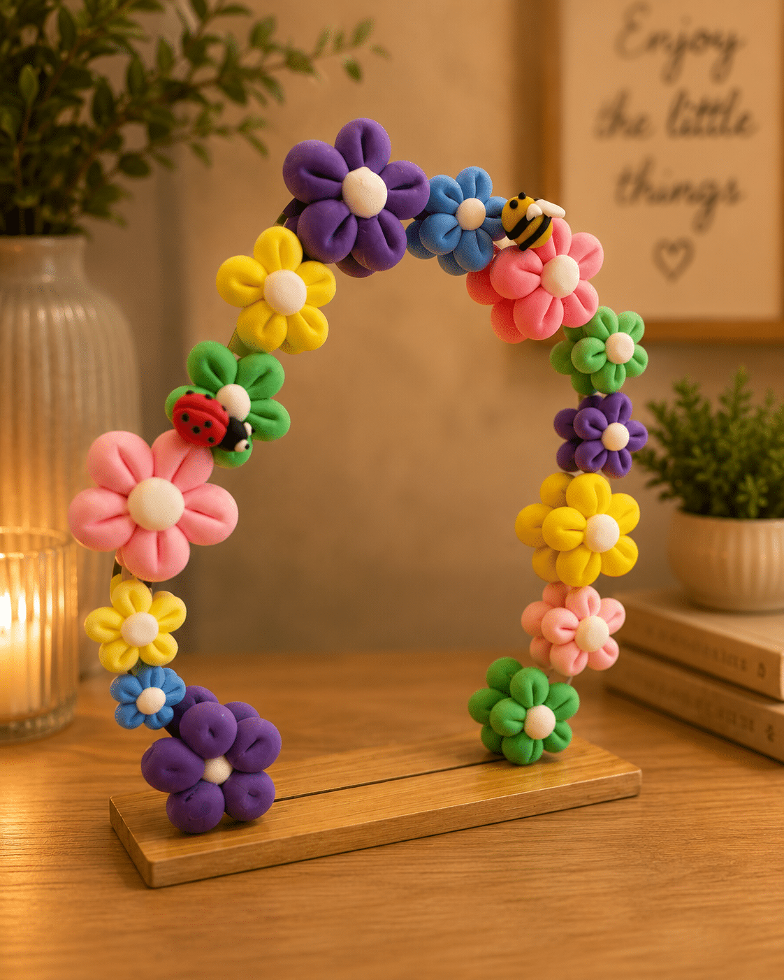 foam clay mirror