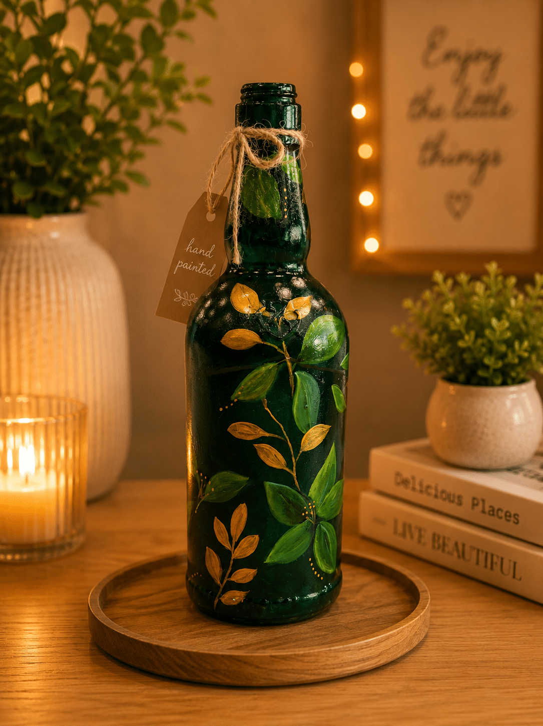 bottle painting