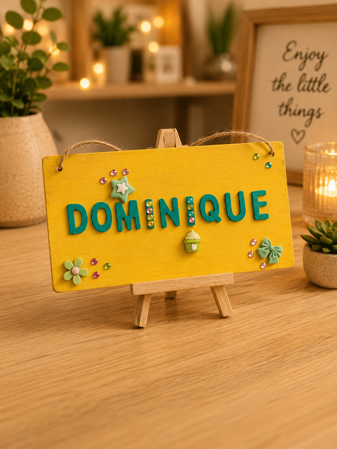 door plaque decorating