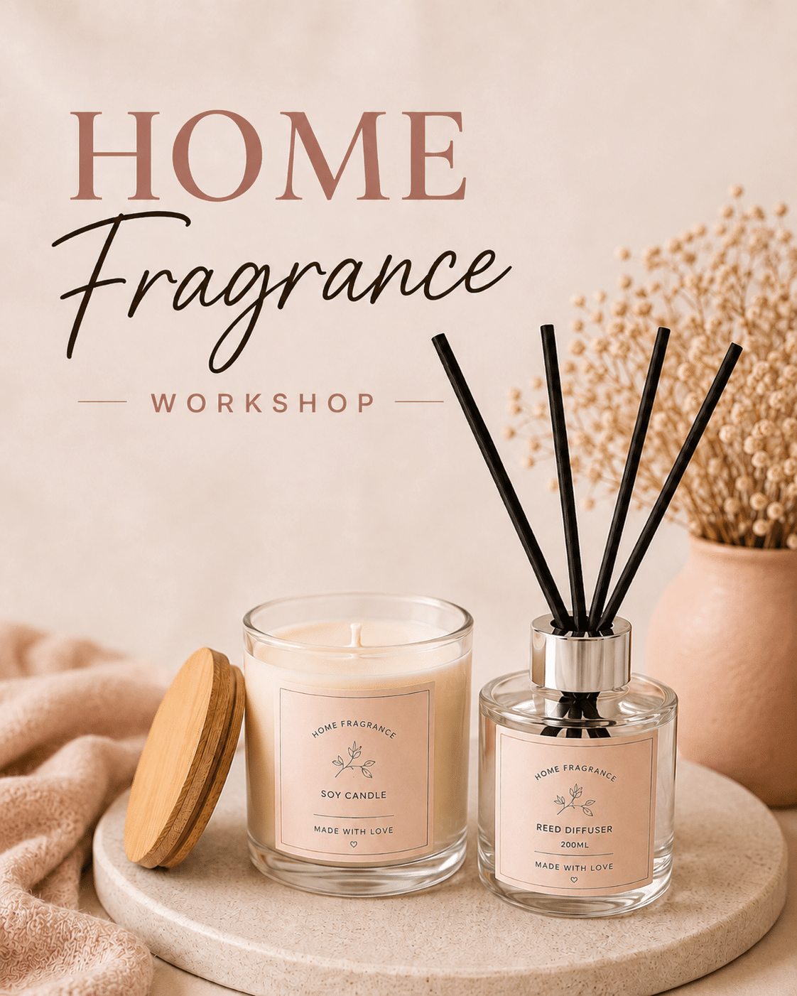Home Fragrance Workshop | Colourful Wine
