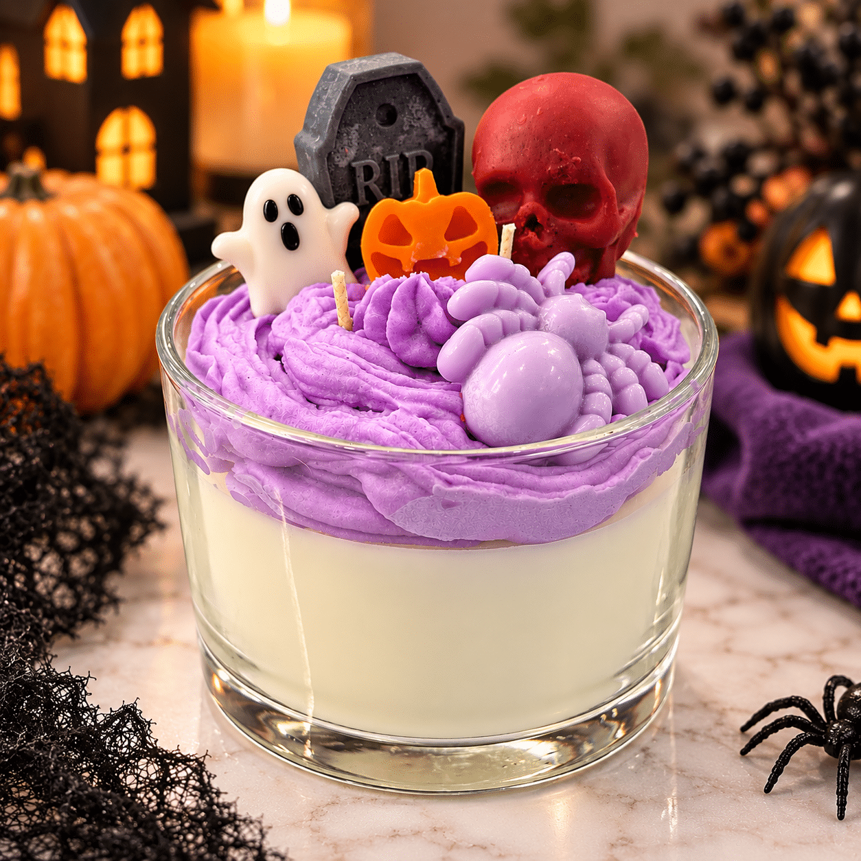 Spooky sweet candle workshop