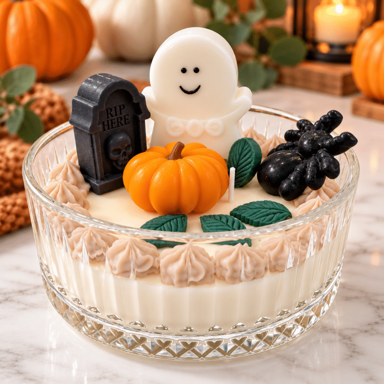 Spooky sweet candle workshop